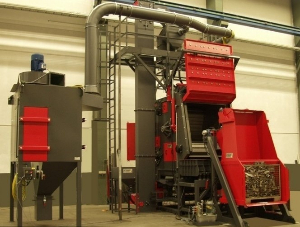 金属履带式抛丸机