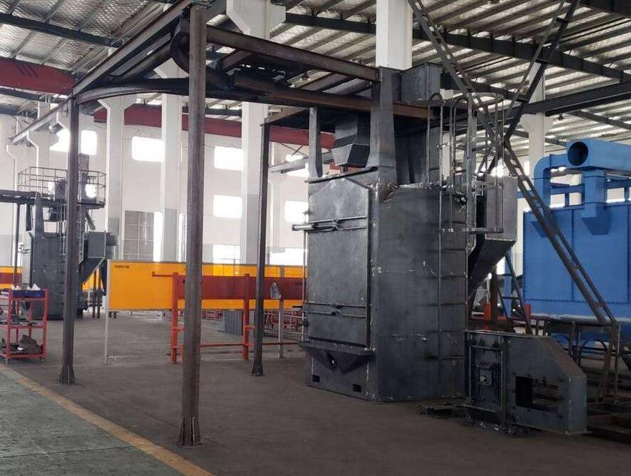 积放悬链式抛丸清理机应用领域